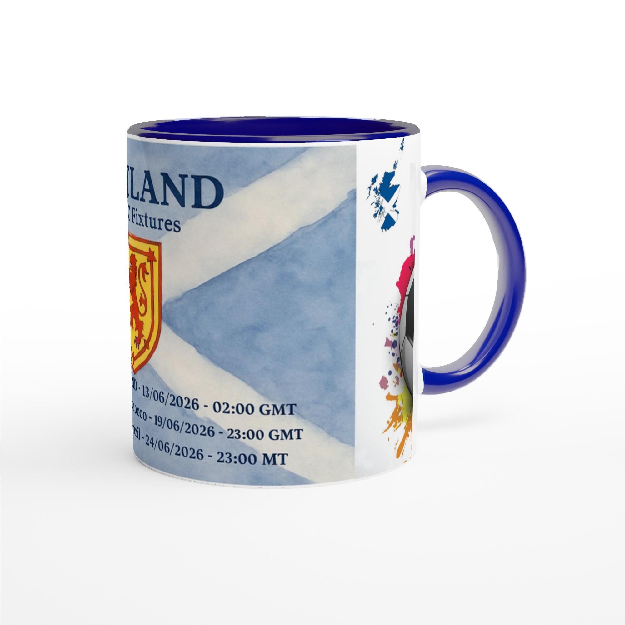 World Cup 2026 Fixtures Mug for Tartam Army Fans - Track Your Games in Style!