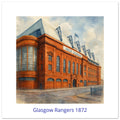 Aluminum Print 20x20 cm / 8x8″ Ibrox Stadium, Glasgow