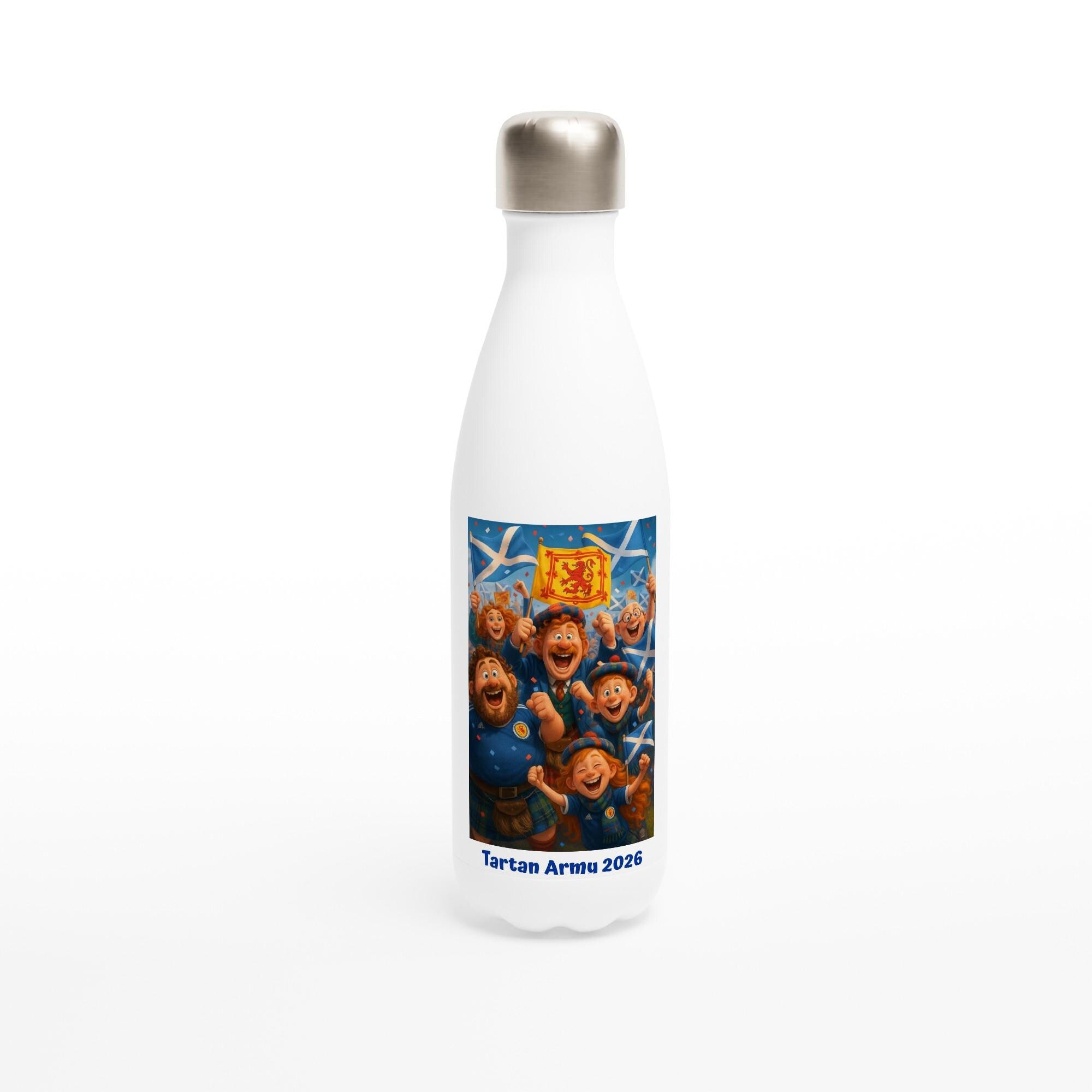 Tartan Army World Cup 2026 Water Bottle - 17oz Stainless Steel