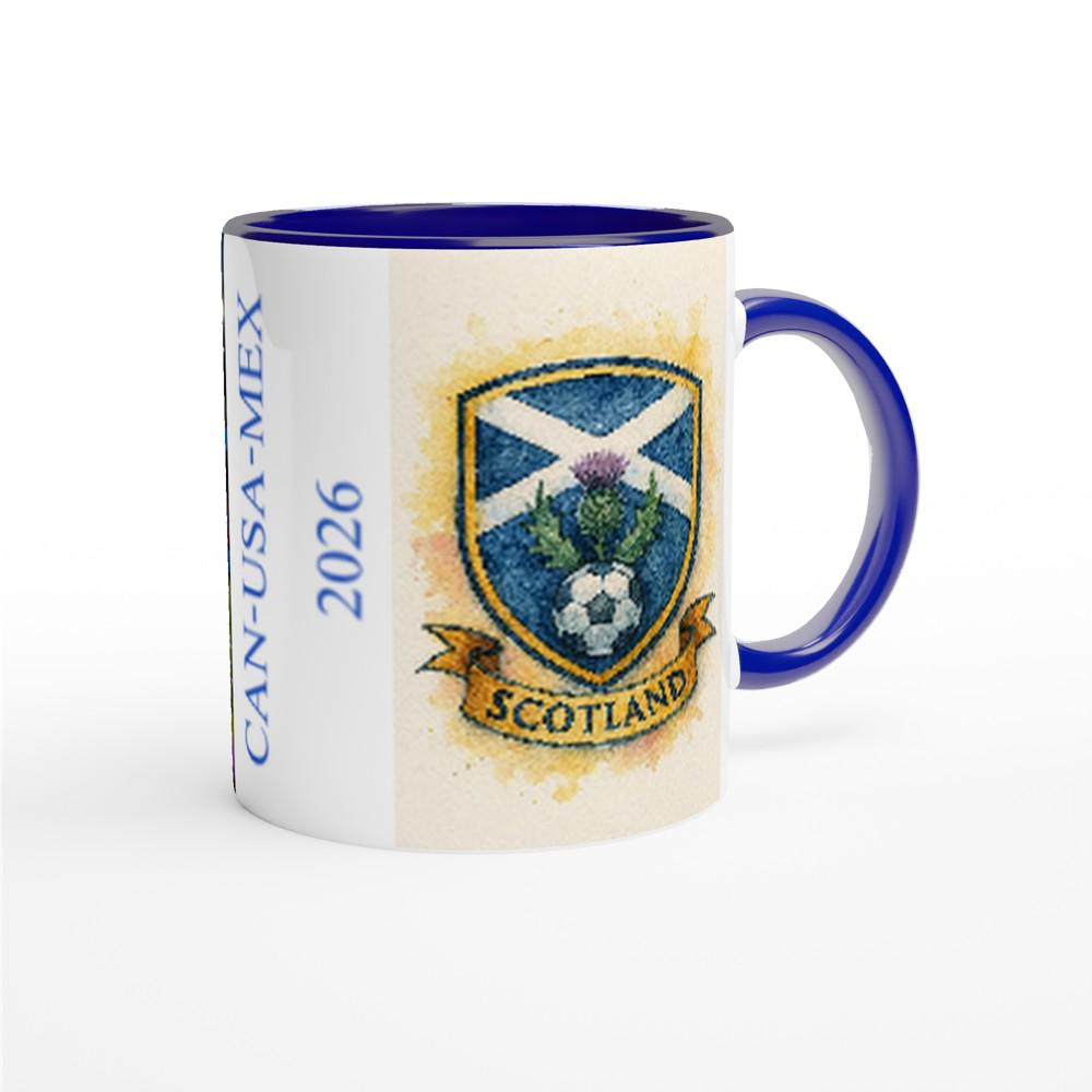 Tartan Army Mug - Cameron World Cup 2026 Memorabilia | Scotland Coffee Cup Gift