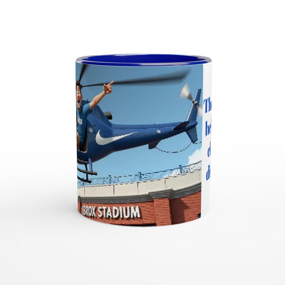 Glasgow Rangers Mug - The Day Helicopter Changed Direction - Perfect Gift for Fans