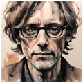 Iconic Jarvis Cocker Pulp Poster – Unique Art for Common People Lovers
