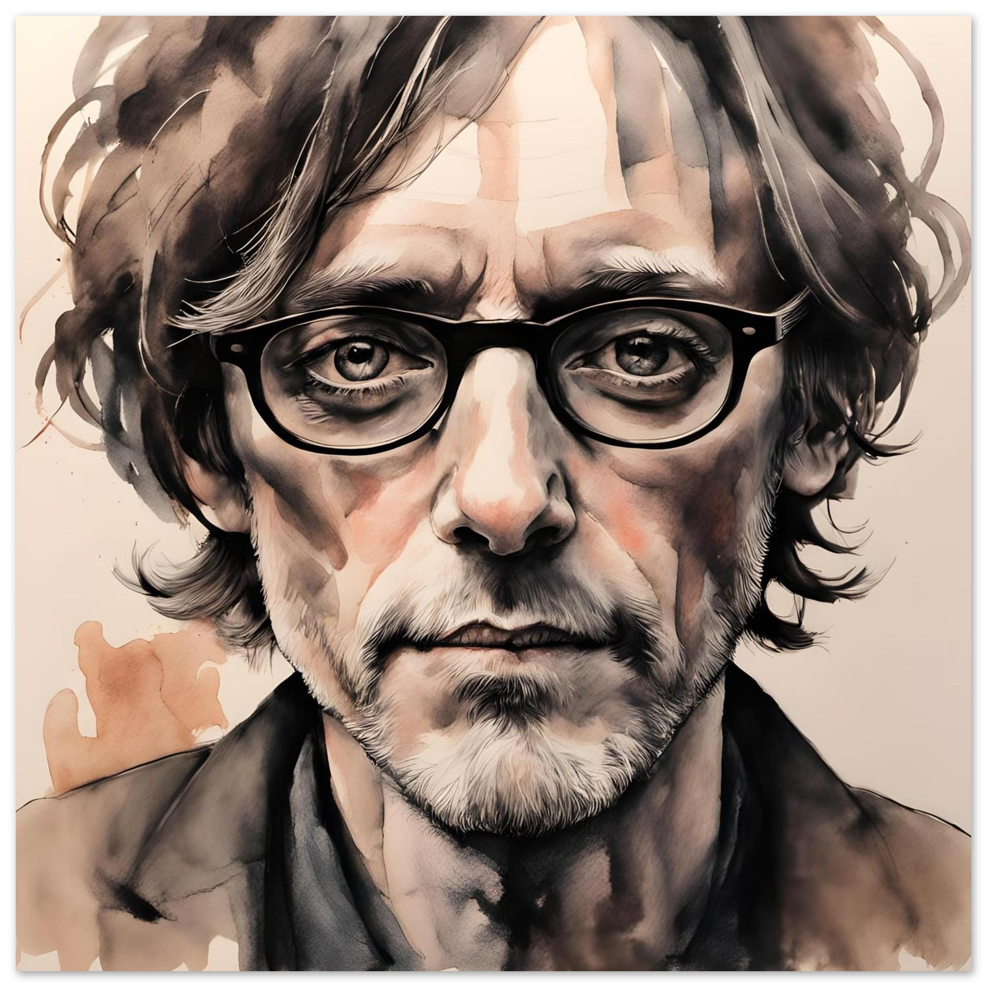 Iconic Jarvis Cocker Pulp Poster – Unique Art for Common People Lovers