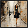 Eternal Elegance Limited Edition Framed Poster - Stylish Wall Art Decor 40x40cm