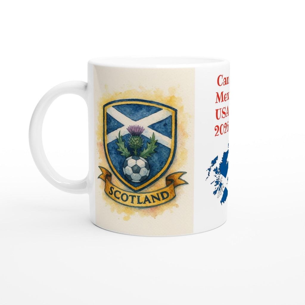 Scotland Tartan Army Mug – World Cup Football Fan Gift