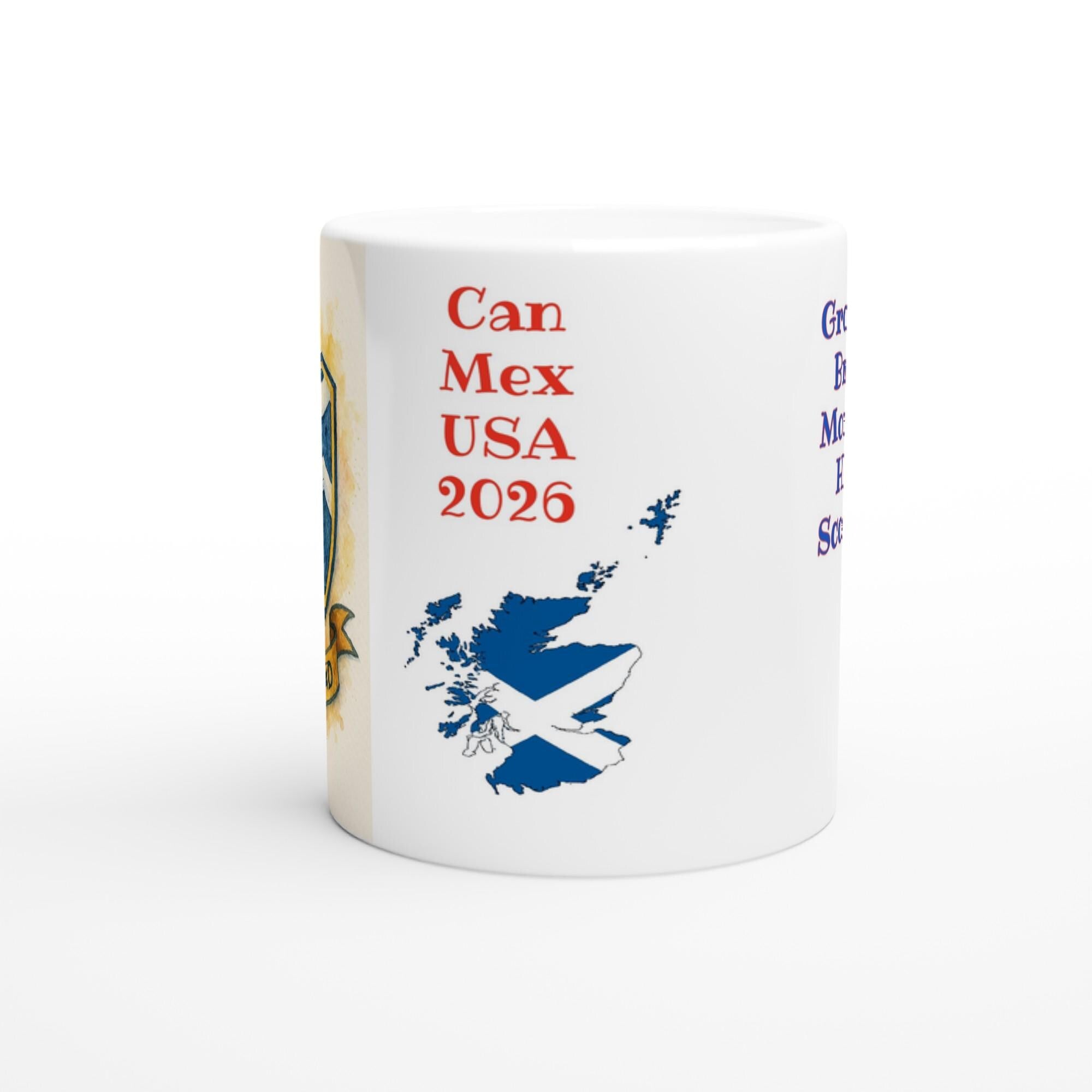Scotland Tartan Army Mug – World Cup Football Fan Gift