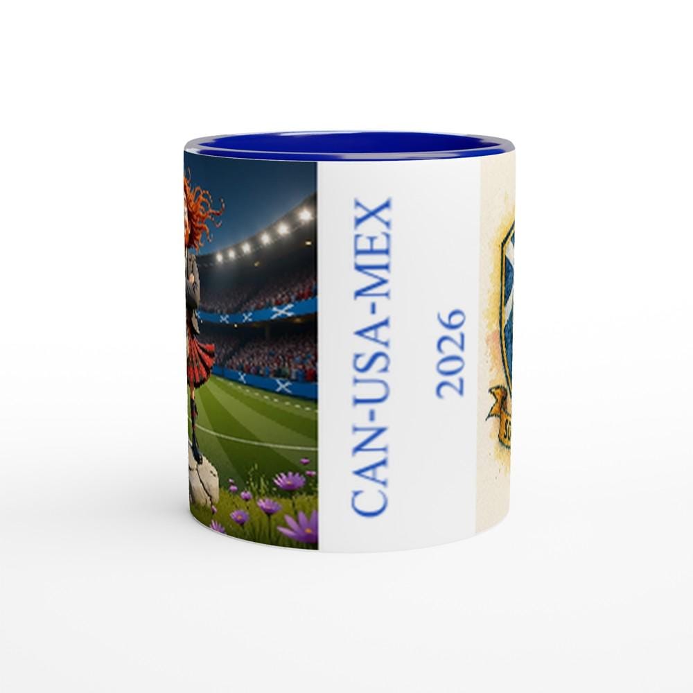 Tartan Army Mug - Cameron World Cup 2026 Memorabilia | Scotland Coffee Cup Gift
