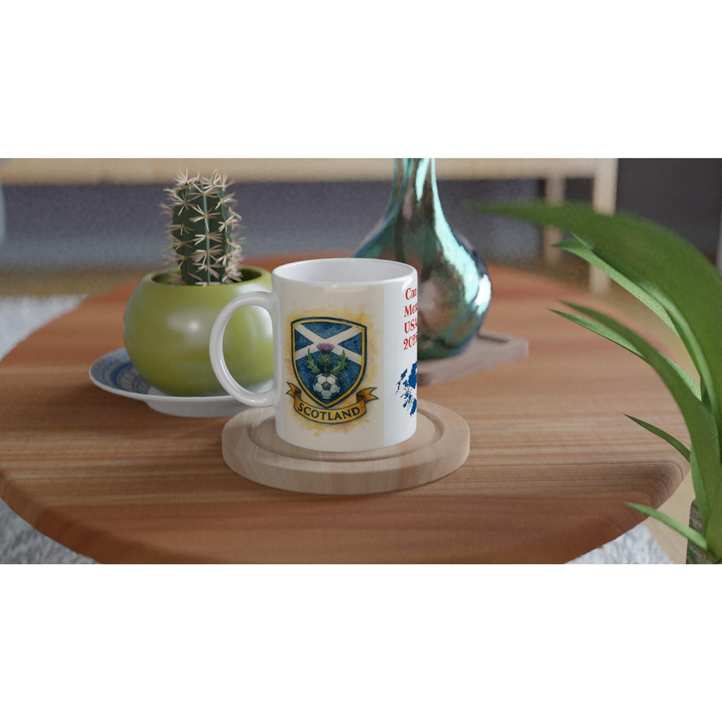 Scotland Tartan Army Mug – World Cup Football Fan Gift