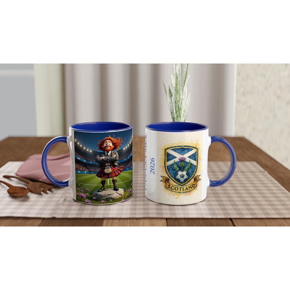 Tartan Army Mug - Cameron World Cup 2026 Memorabilia | Scotland Coffee Cup Gift