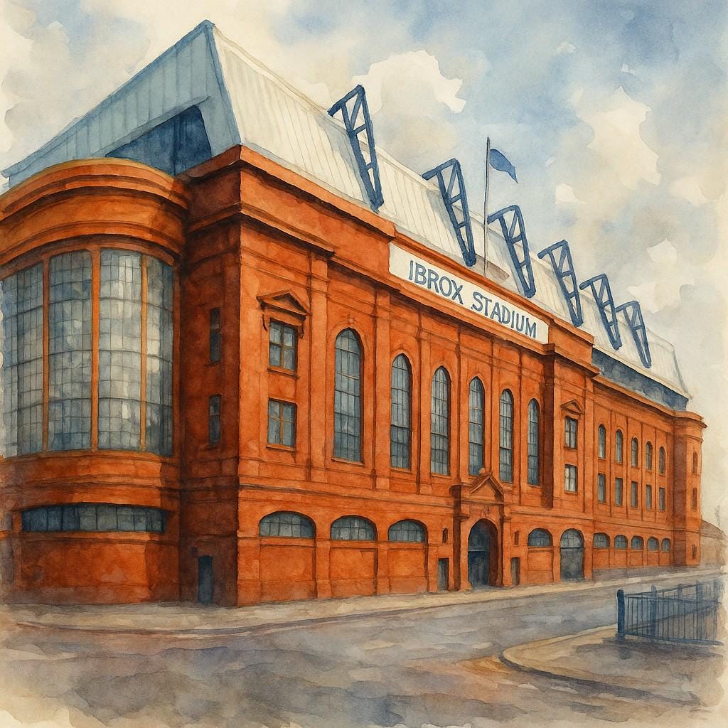 Flexi case - Glasgow Rangers Ibrox Stadium, Glasgow