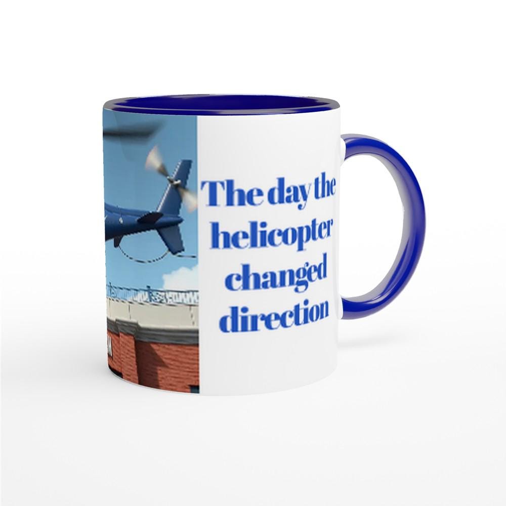 Glasgow Rangers Mug - The Day Helicopter Changed Direction - Perfect Gift for Fans