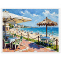 Framed Poster of Orihuela Costa, Spain (60x80cm) - Beautiful Wall Art for Beach Lovers