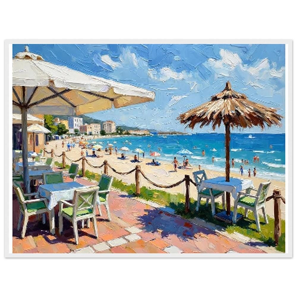 Framed Poster of Orihuela Costa, Spain (60x80cm) - Beautiful Wall Art for Beach Lovers