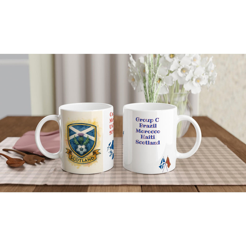 Scotland Tartan Army Mug – World Cup Football Fan Gift