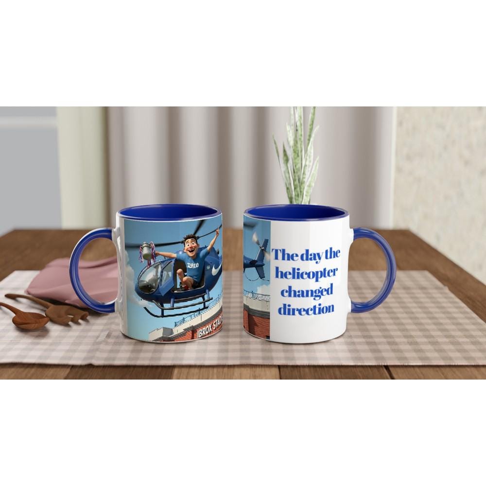 Glasgow Rangers Mug - The Day Helicopter Changed Direction - Perfect Gift for Fans
