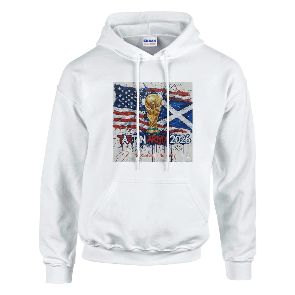 Tartan Army Hoodie - Fifa World Cup 2026 Travel Top - Scotland Kilt Companion