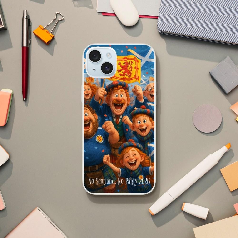 Scotland World Cup 2026 Phone Case - Tartan Army Flexi Case