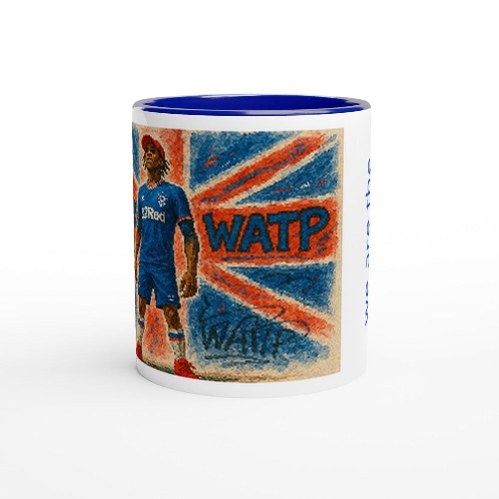 Glasgow Rangers Mug - 'We Are The People' - Ceramic 11oz Dishwasher & Microwave Safe