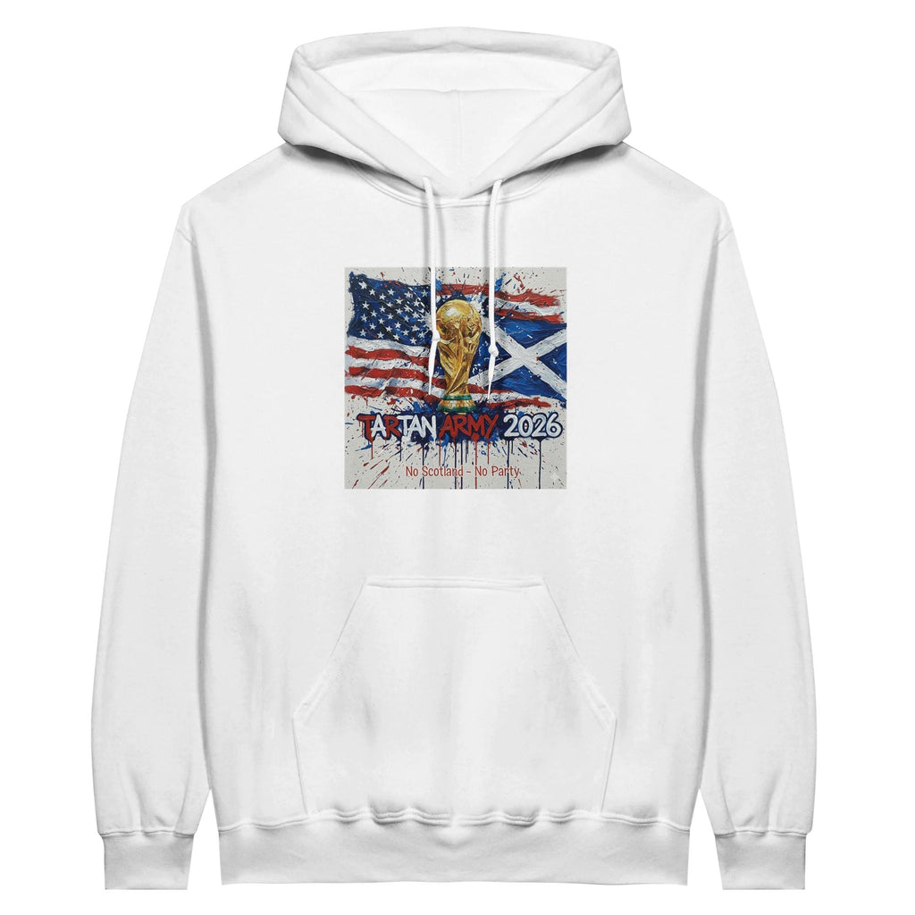 Tartan Army Hoodie - Fifa World Cup 2026 Travel Top - Scotland Kilt Companion