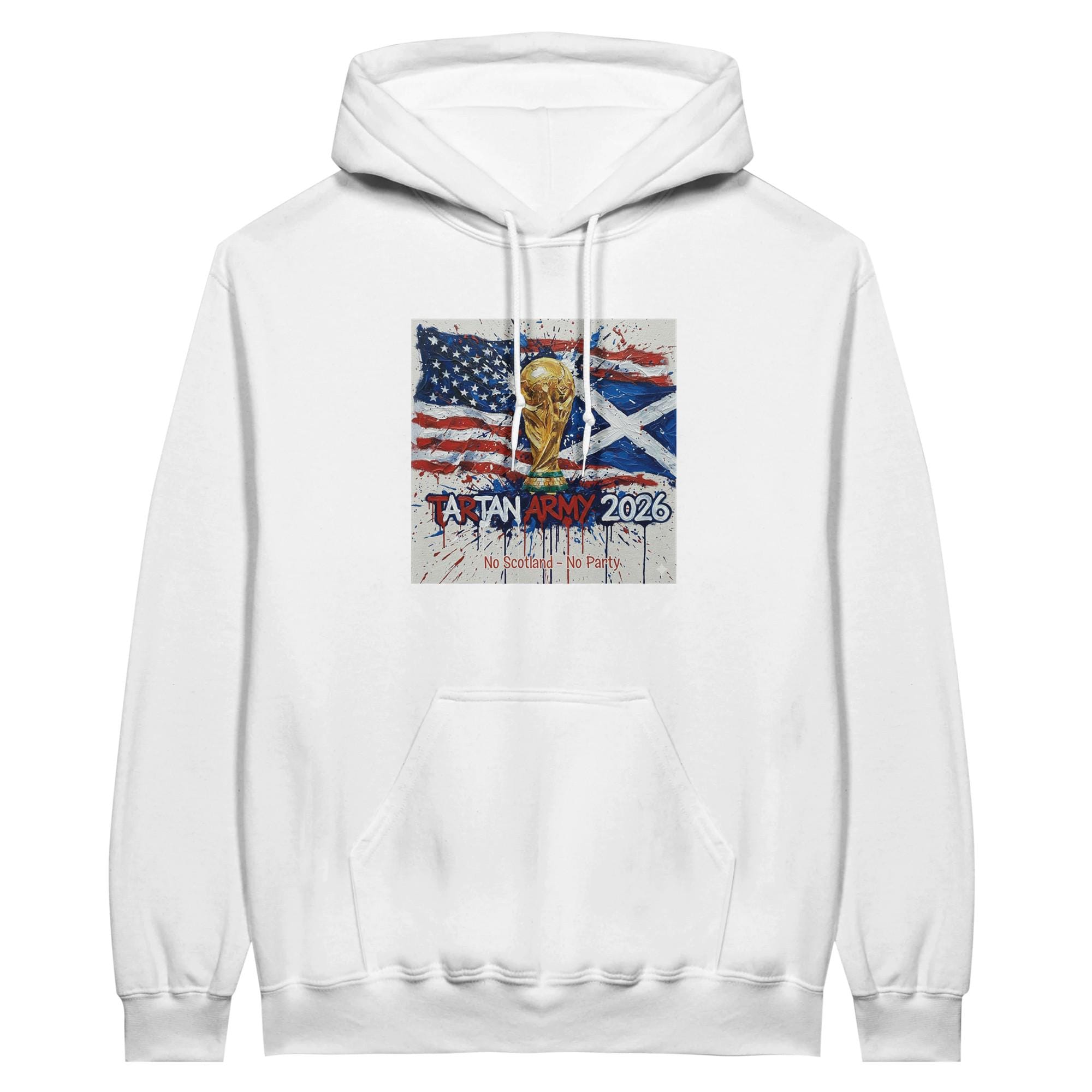 Tartan Army Hoodie - Fifa World Cup 2026 Travel Top - Scotland Kilt Companion