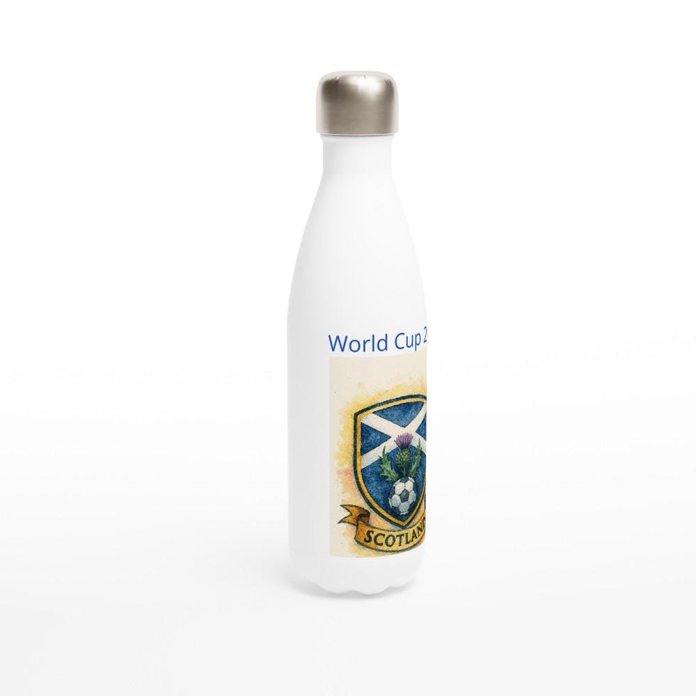 World Cup 2026 Elderado Vessel Tartan Army Survival Kit - Stainless Steel Bottle