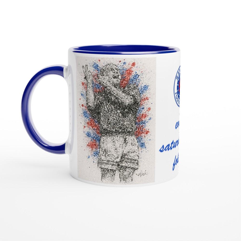 Rangers Mug: Gazza & Coisty - Blue Nose Fan Gift
